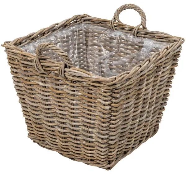 Korg fyrkantig med handtag 55x55x45cm