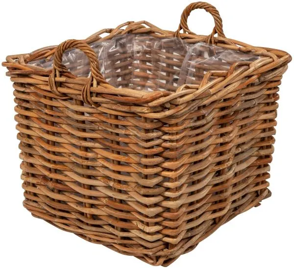 Korg fyrkantig med handtag 60x60x50cm