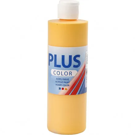 Hobbymålning Plus Color, yellow sun, 250 ml/1 fl.